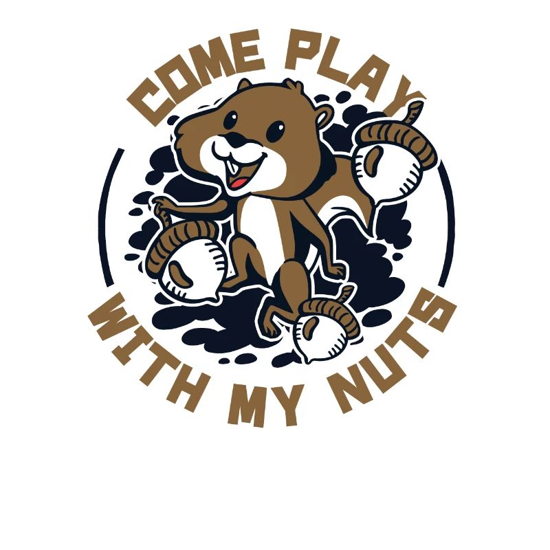 Come Play With My Nuts Grauhörnchen Squirrel