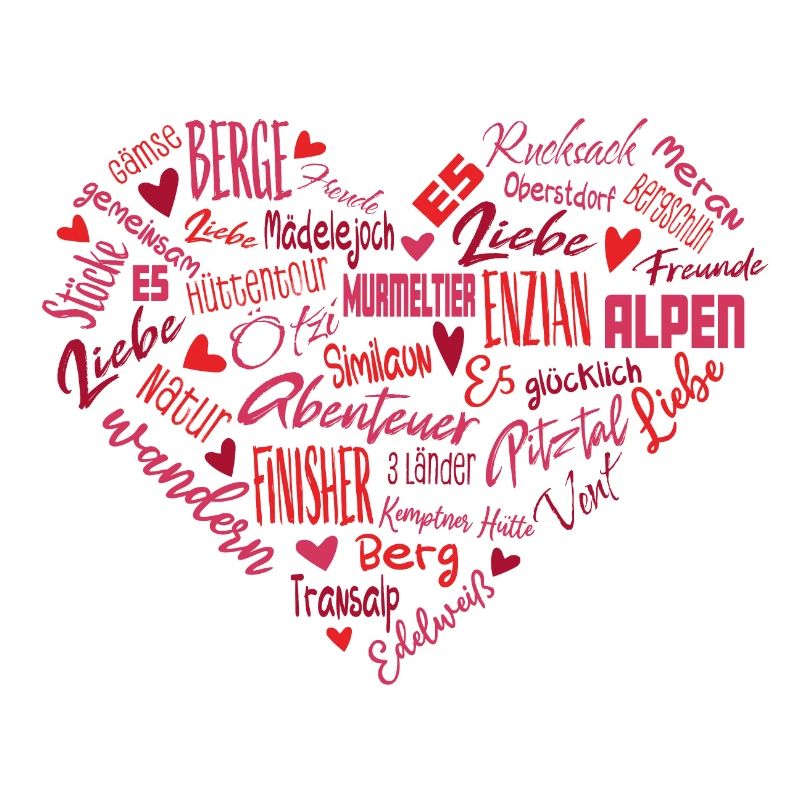 Alpenüberquerung Herz E5 Oberstdorf Meran Transalp