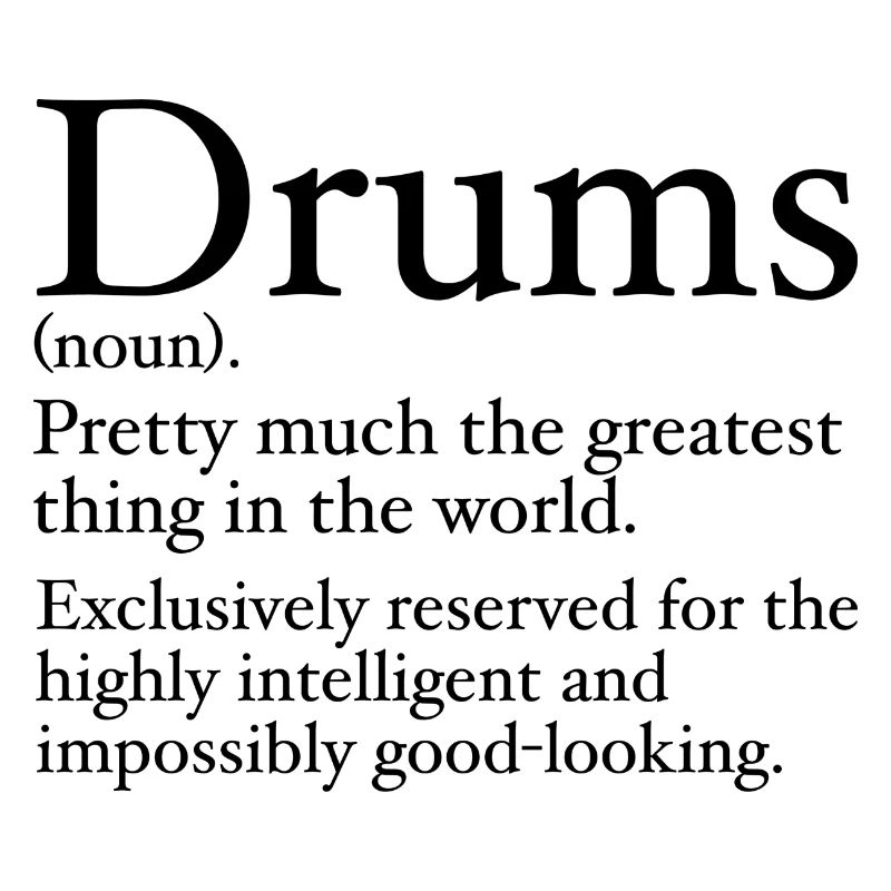 Funny Drummer Definition