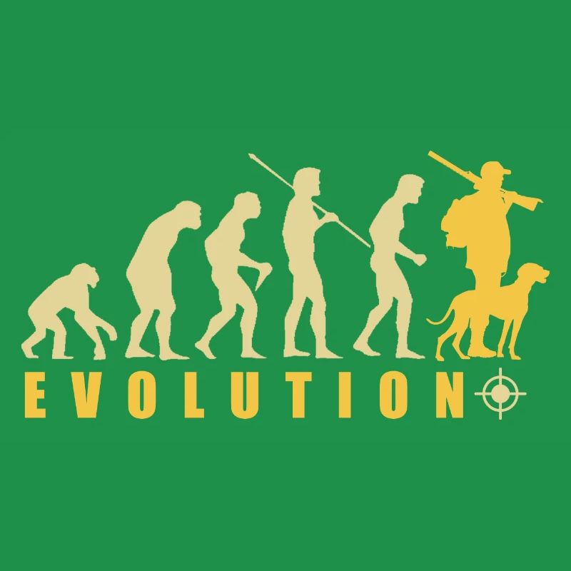 Evolution Hunter Funny Hunting Gift