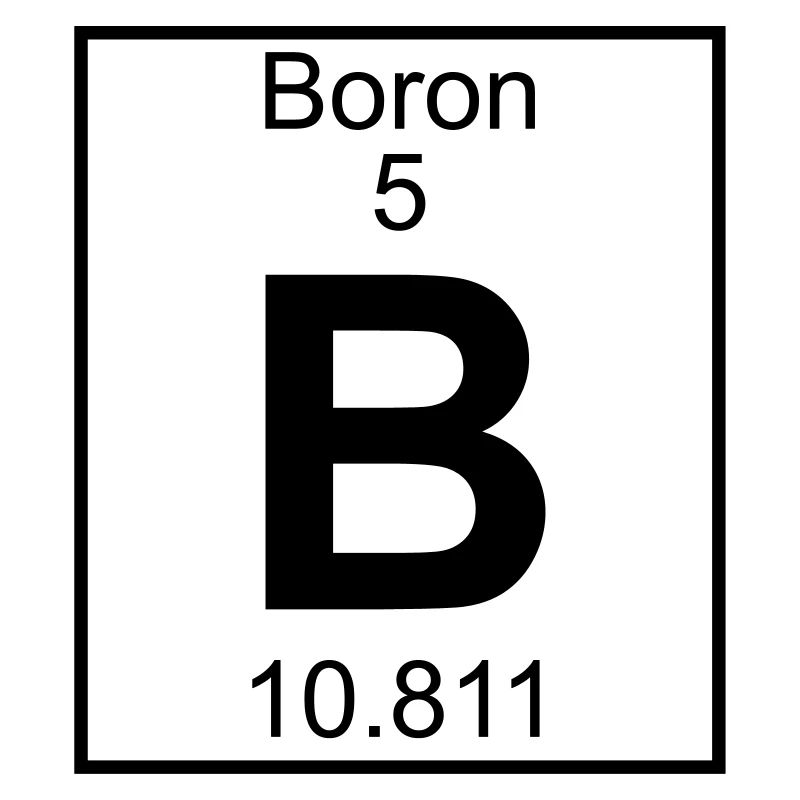 Boron (B) (element 5)