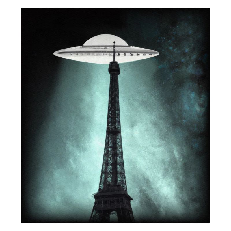 UFO Over Paris