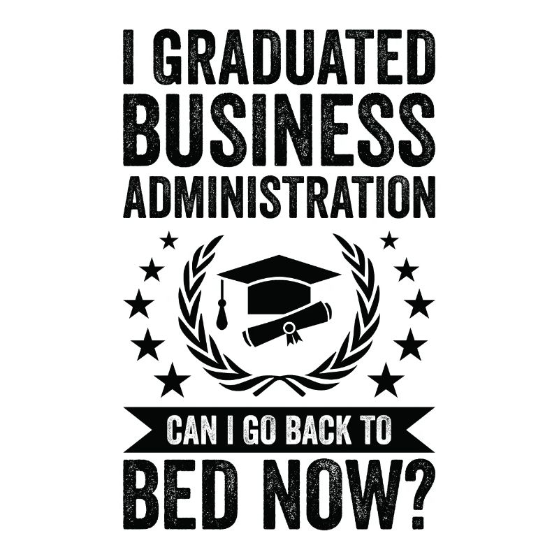 I studied business administration