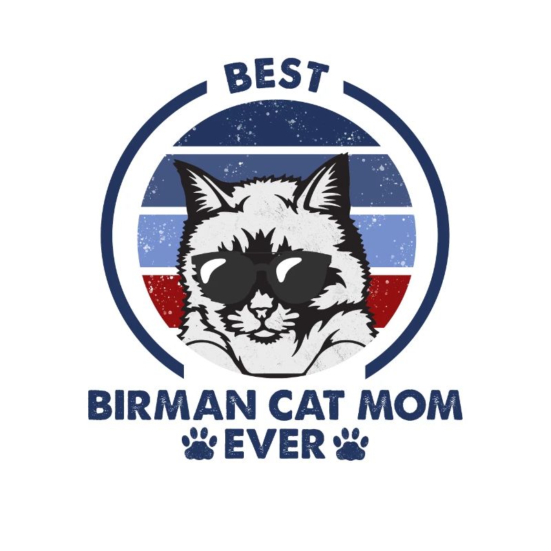 Maman chat - Chat birman