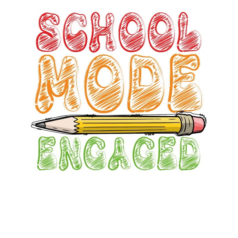 Mode école activé Blanc