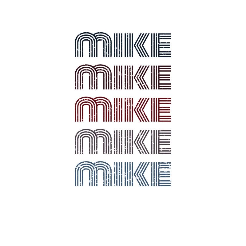 70s Retro Name Vintage Personalized Mike