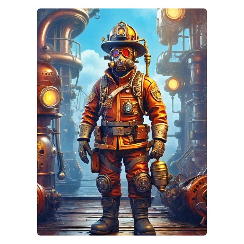 Steampunk Firefighter Man 1.11