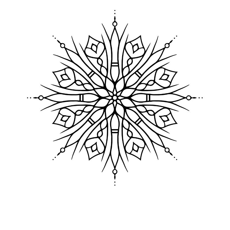 Blumen Mandala