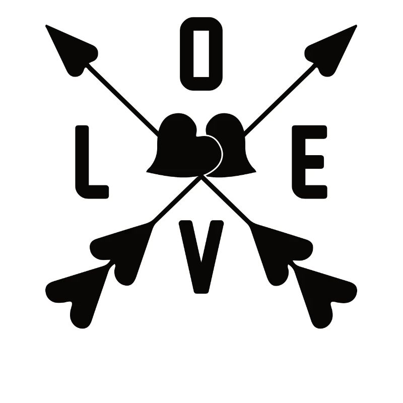 Liebespfeil Pfeil Liebe Valentinstag Ehepaar