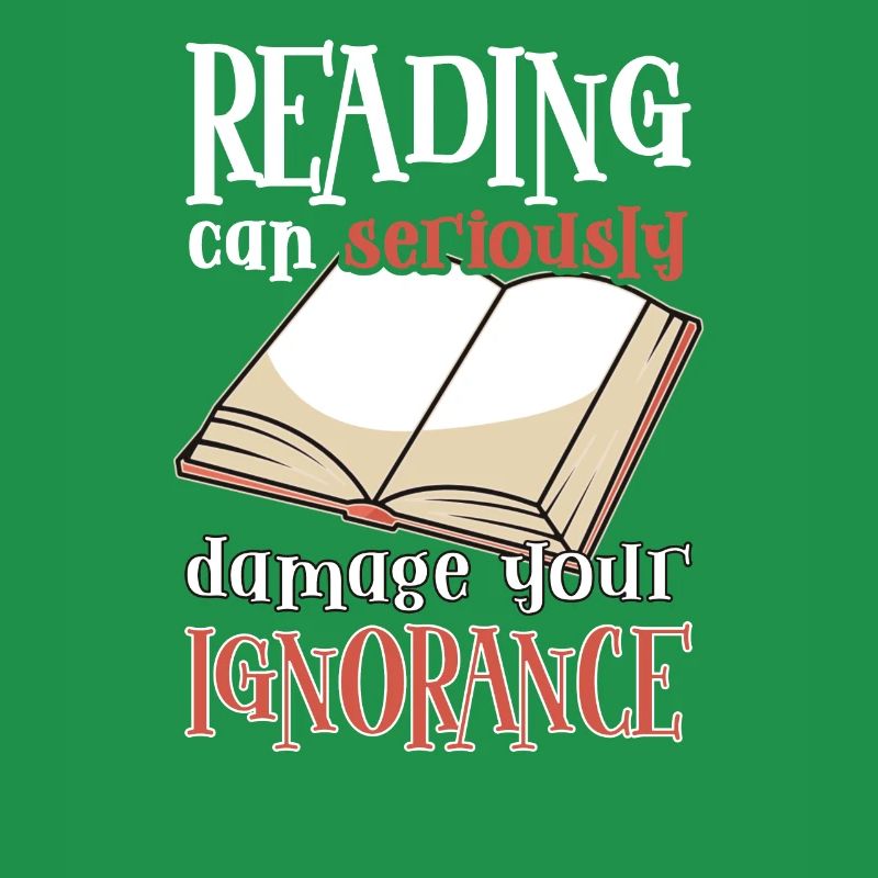 Book Reader Reading Literature Bookworm Gift Idea