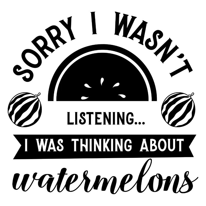 Penser aux melons Pastèques tropicales
