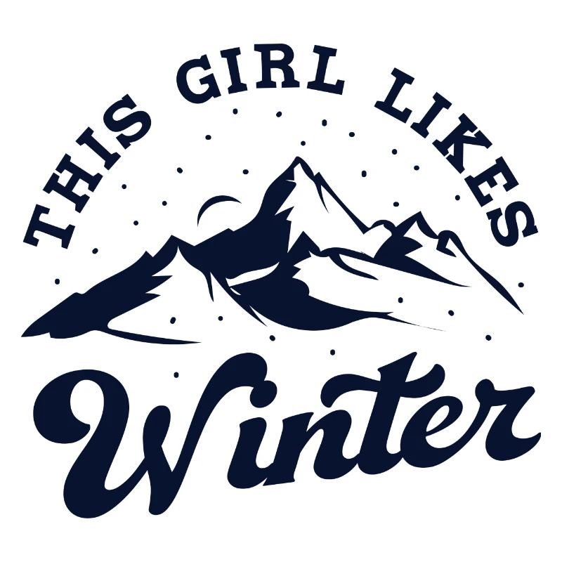 Mädchen mag Wintersaison Urlaub Gemütlicher Tee