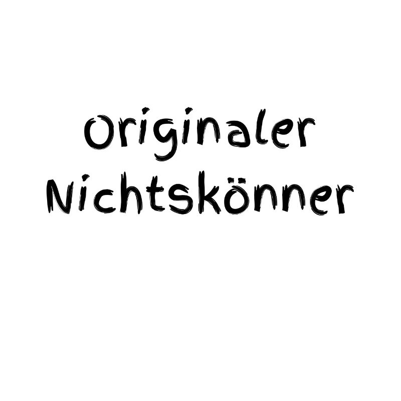 Nichtskoenner schwarz