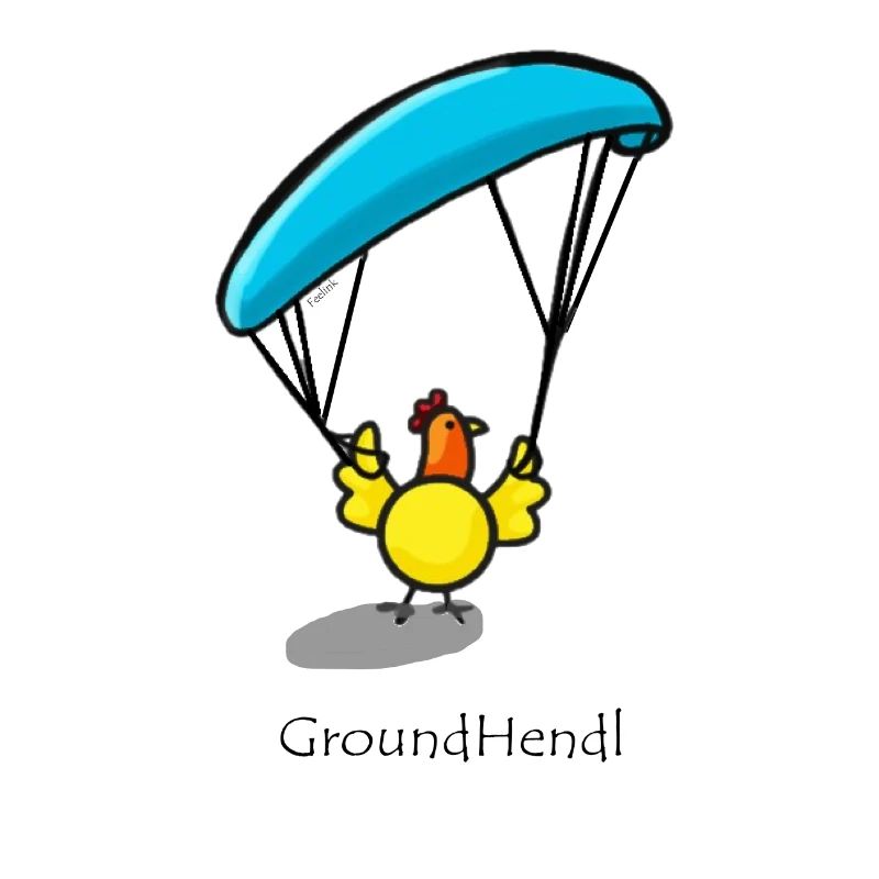 Ground Hendl paraglider paragliding pilot