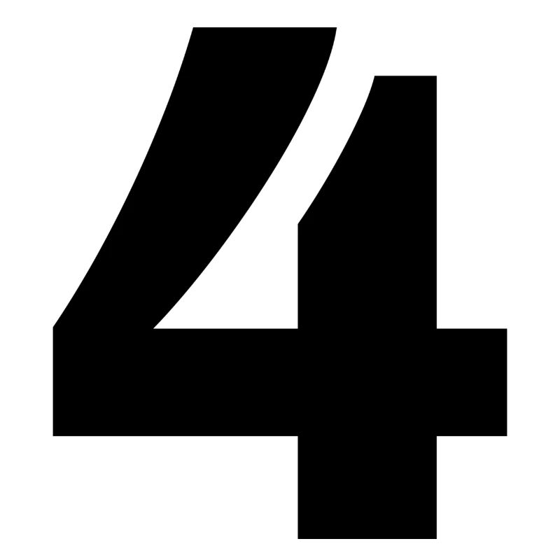Le chiffre 4