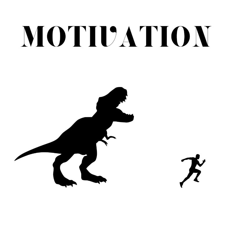 Motivation dinosaur run