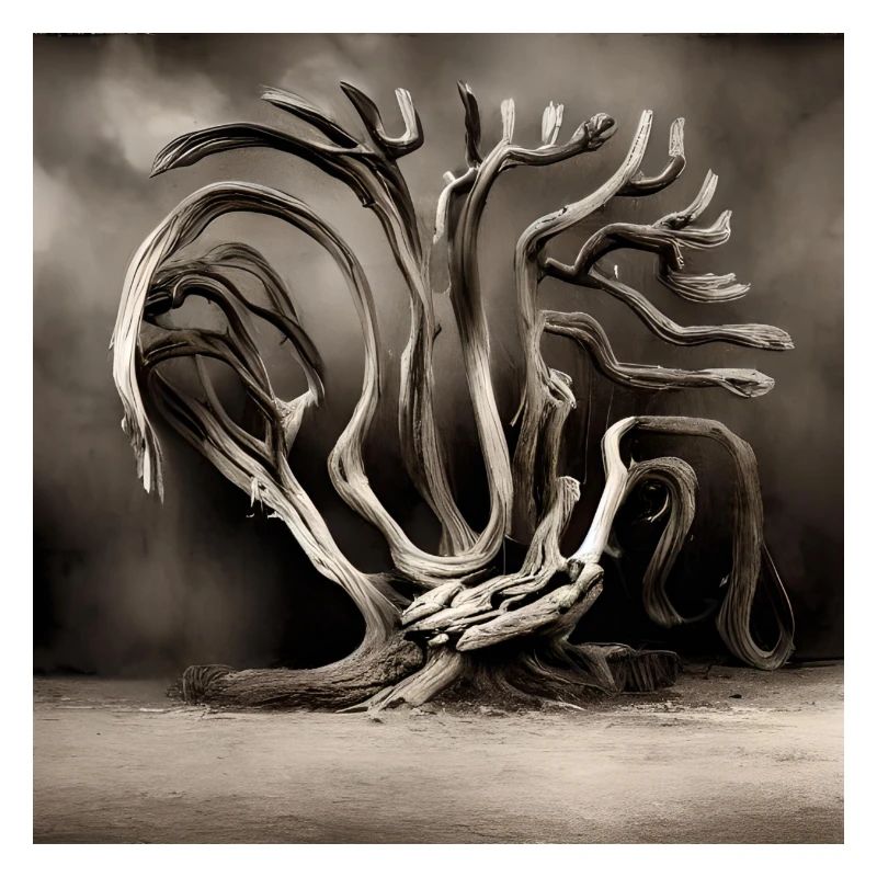 old tree waits for future