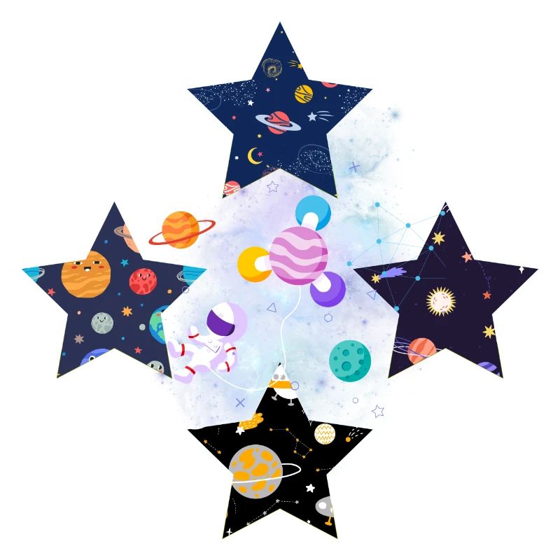 Quatre étoiles perdues dans l’espace