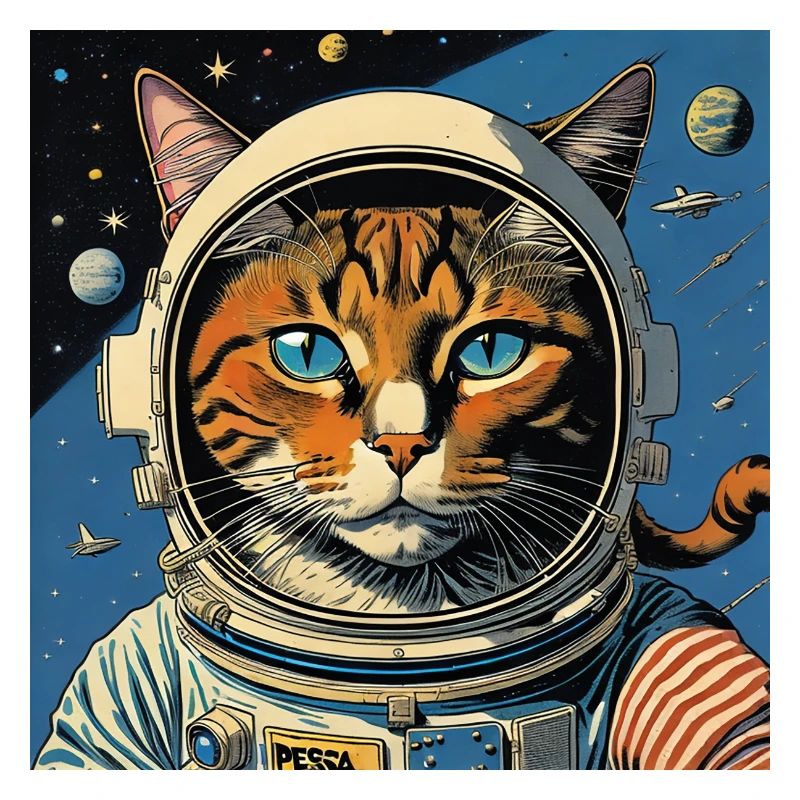 Spacecat Comicstyle