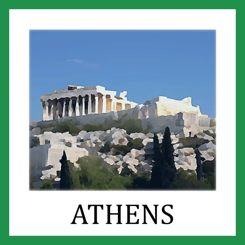 Acropole d’Athènes Grèce