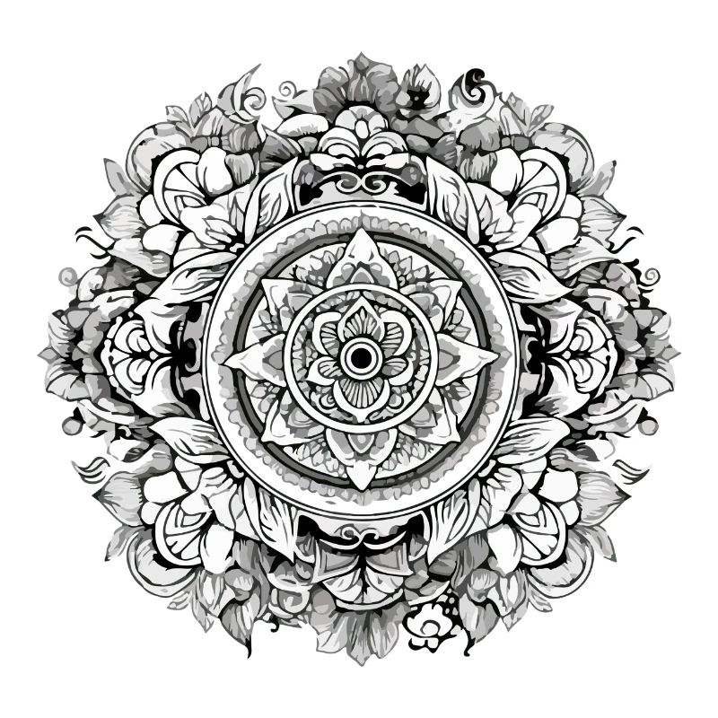 Mandala Zen n°1