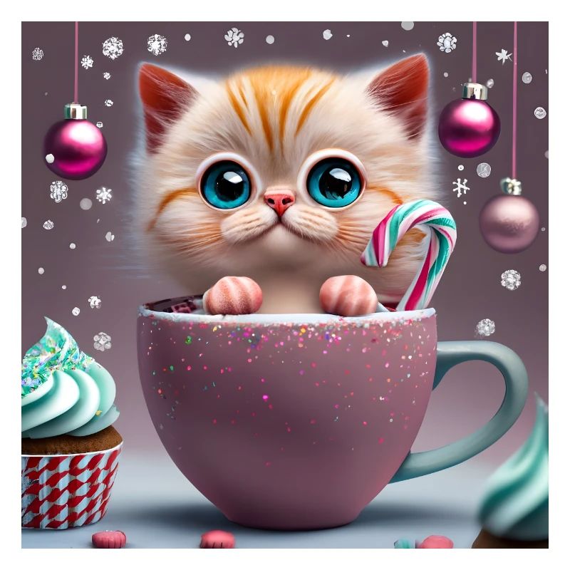 cat in a cup