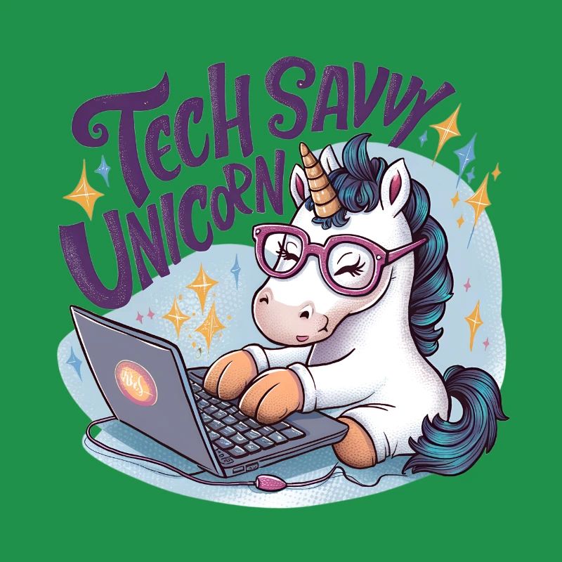 TECHNISCH VERSIERTES EINHORN