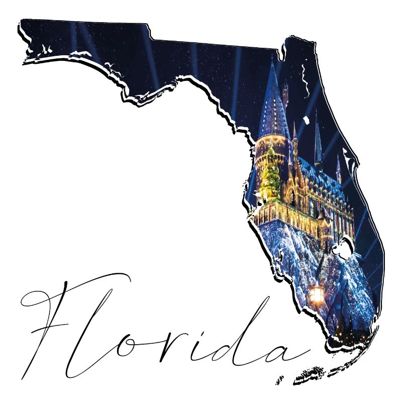 Universal Studios en Floride Carte de l’État FL
