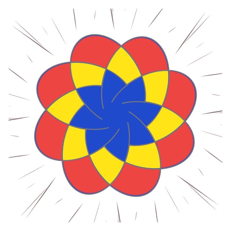 Abstrakte mit einen Mustern