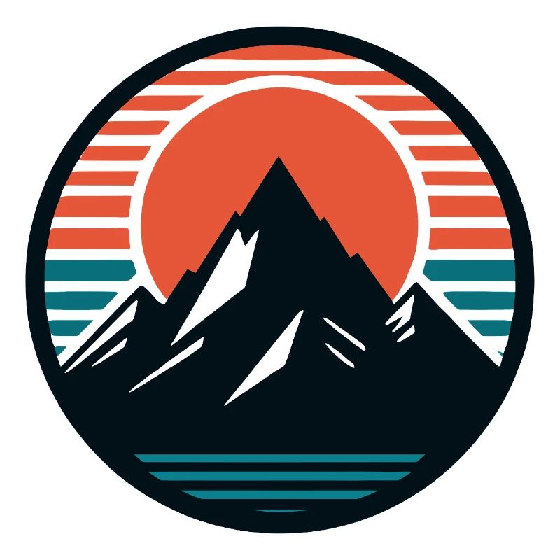 Mountains, nature, sunset