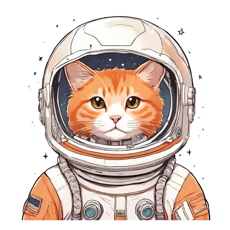 Astronauten-Katze