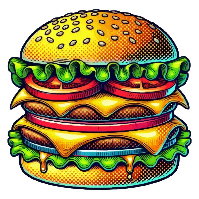 burger cheeseburger