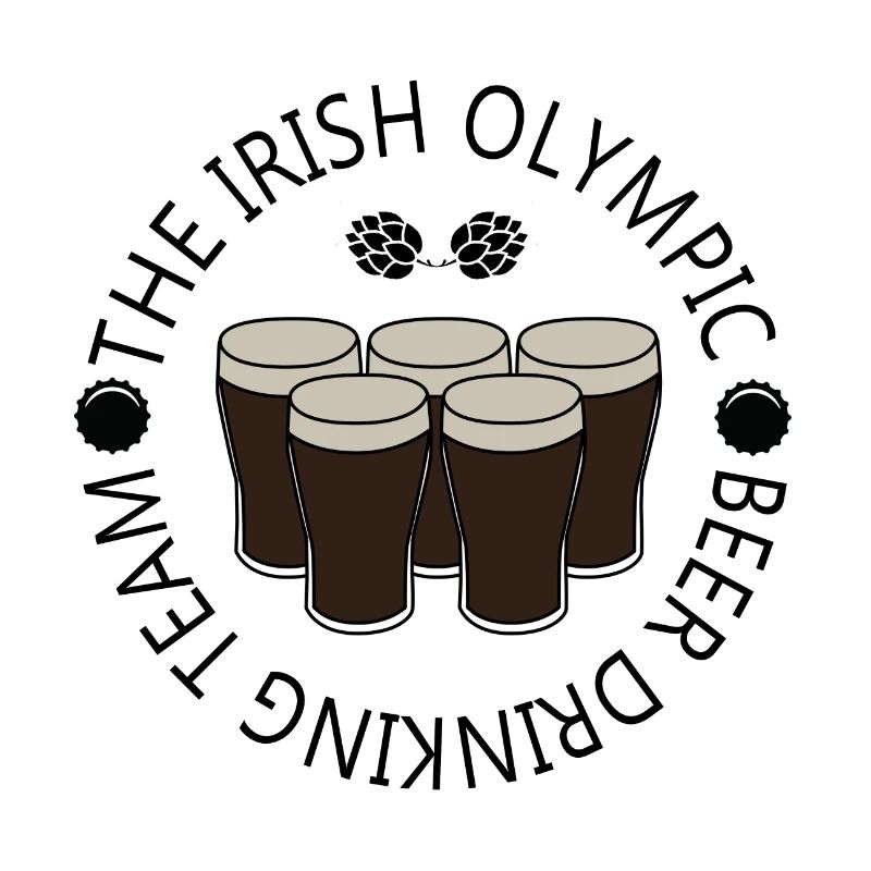 Irish beer drinking team