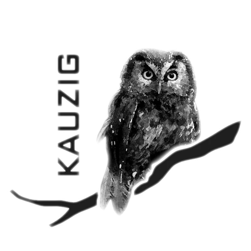 Eule Kauz kauzig