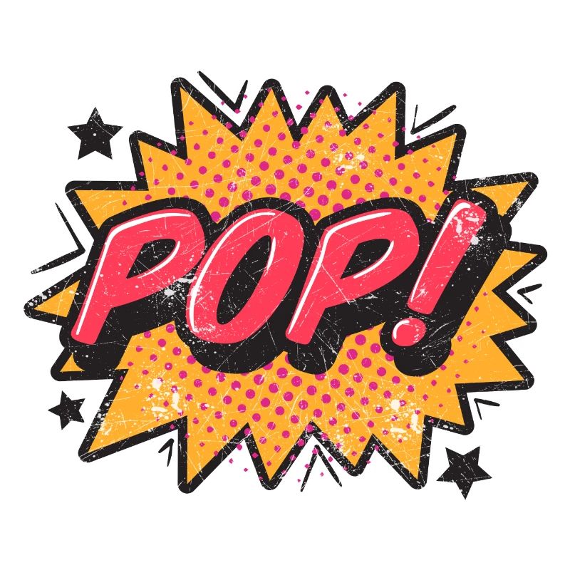 POP 80s COMIC STYLE GRAFFITI COMICS MOTIF GIFT