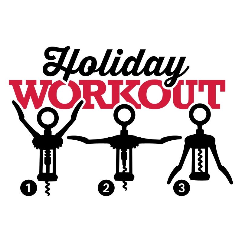 Holiday workout corkscrew