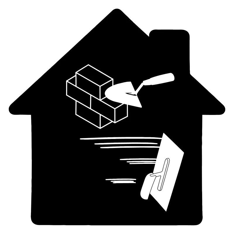 Bricklayer plasterer company logo