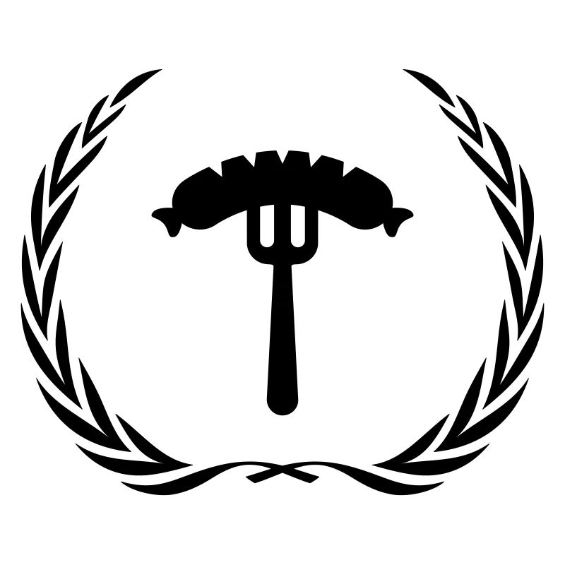 Sausage, fork, sausage