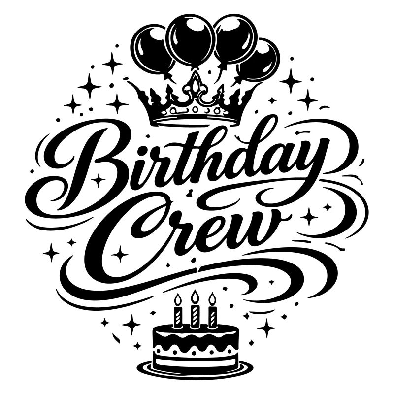 Geburtstag Crew Feier