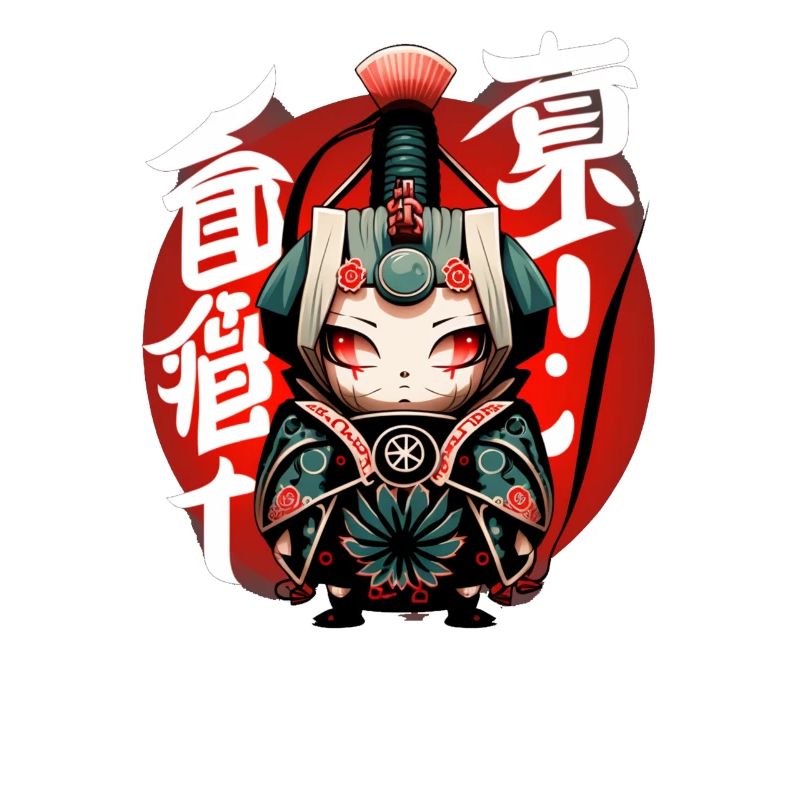 Samurai Geisha Roboter