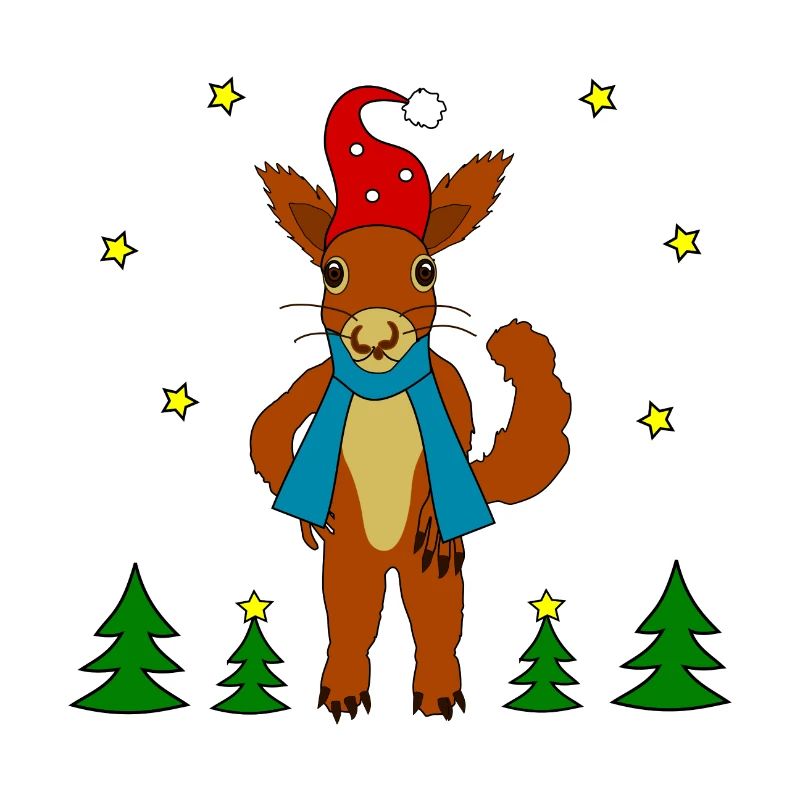 Écureuil de Noël