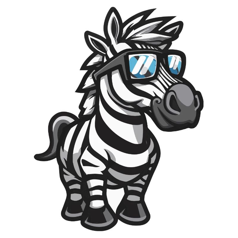 Zebra Comic Cool
