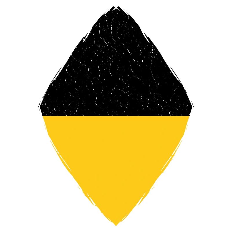 Drapeau du Bade-Wurtemberg Heimat Stuttgart