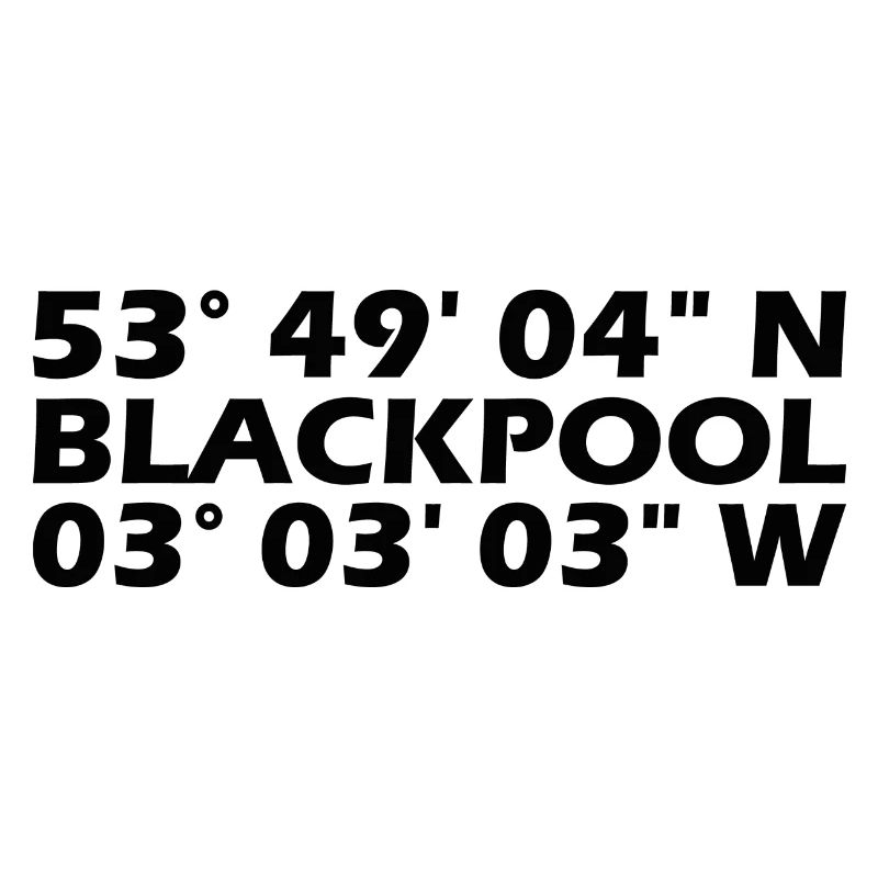 Blackpool Coordinates