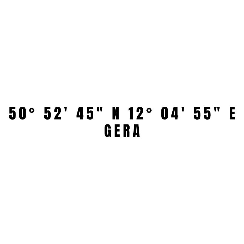Gera, Thuringia Coordinates