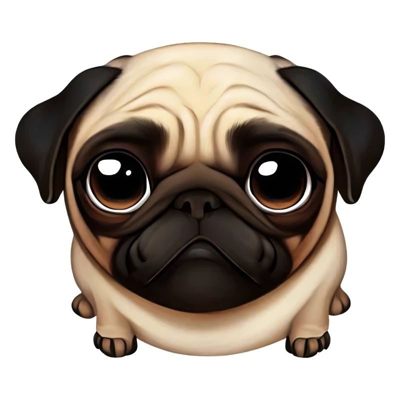 Mops-Liebe-Design