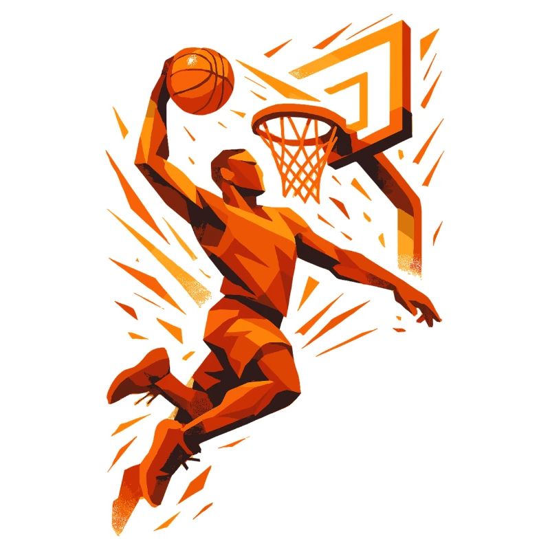 Basketball Slam Dunk Throw Player Dunking Gift