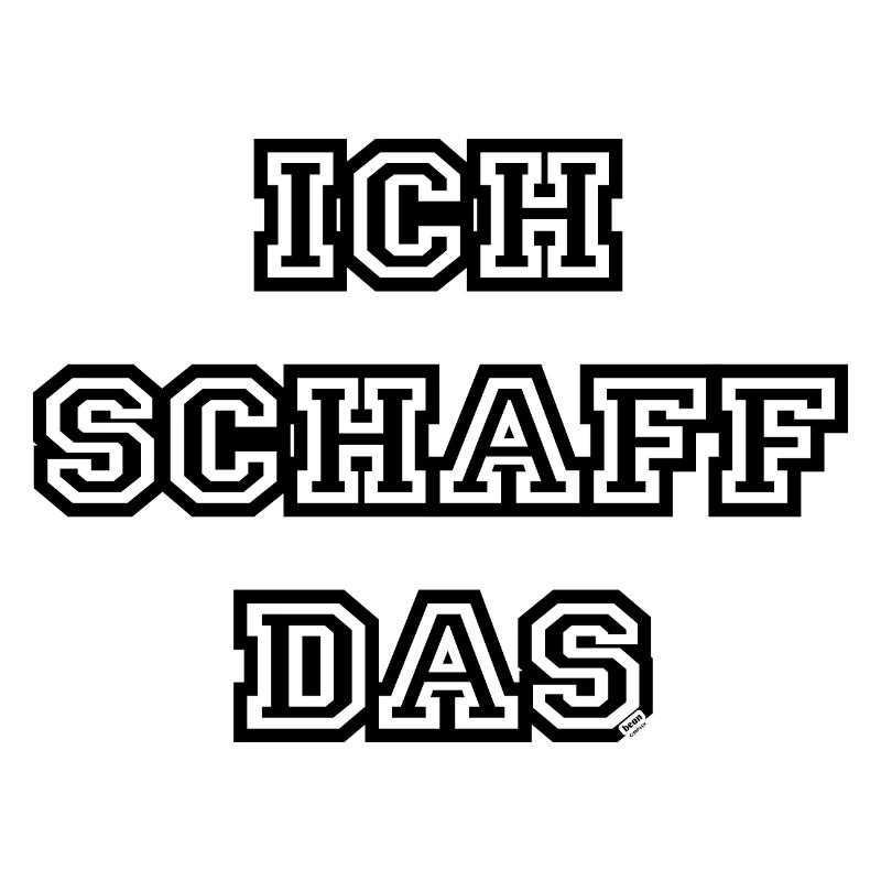 Ich schaff das