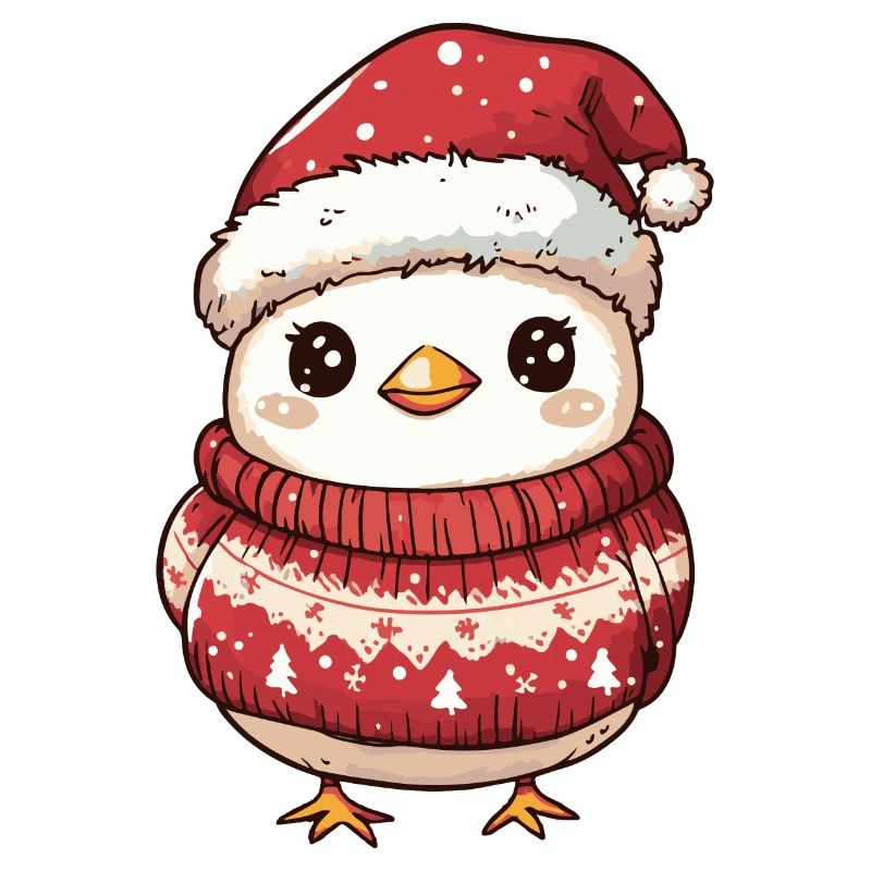 Chicken Christmas Comic