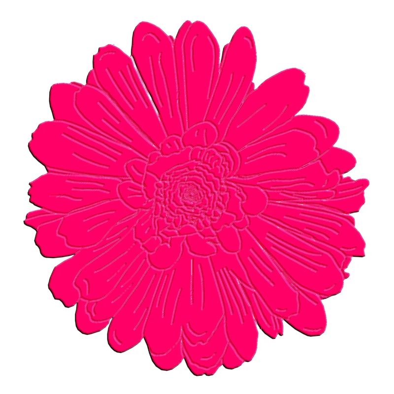 Bluete 3D Magenta